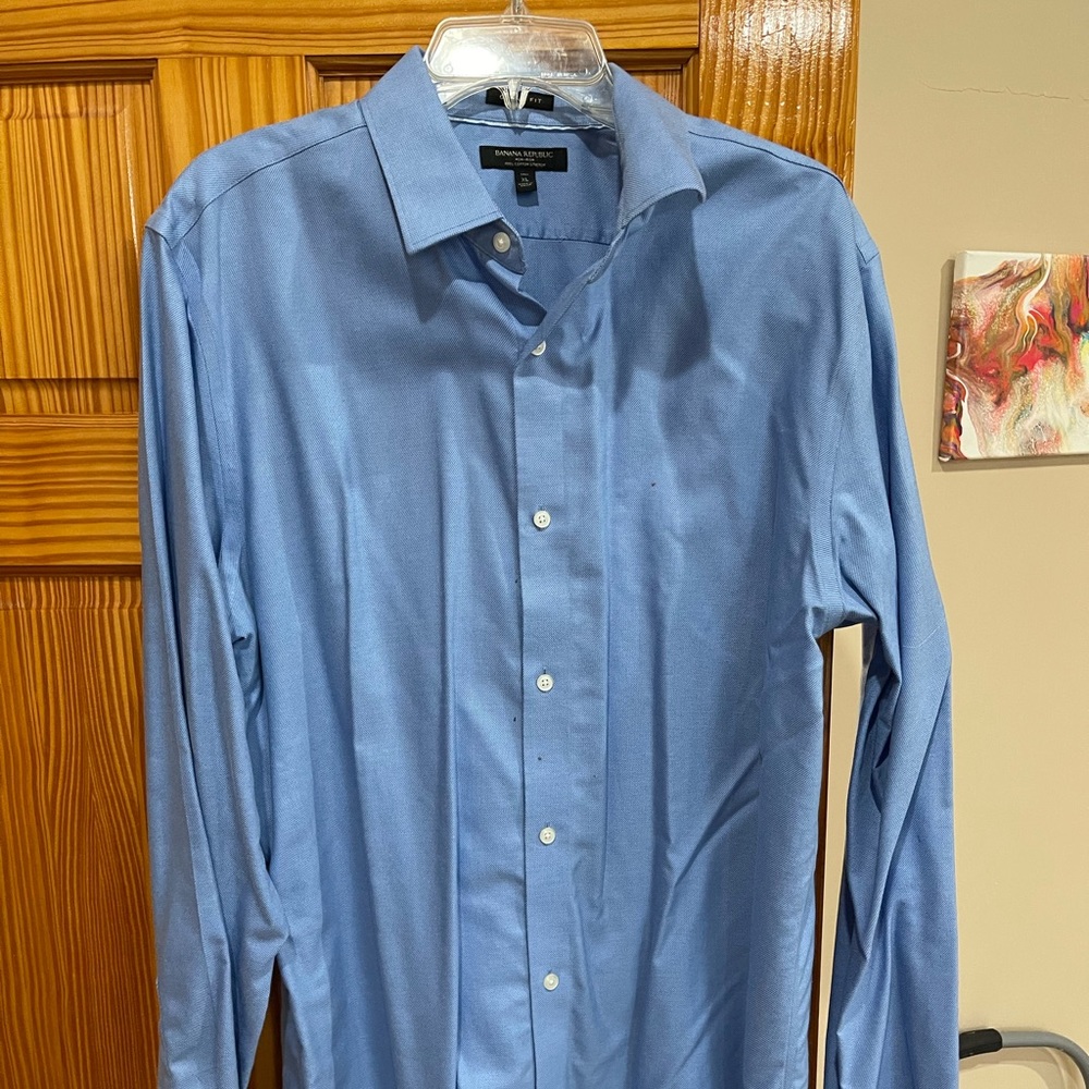 Blue Banana Republic dress shirt